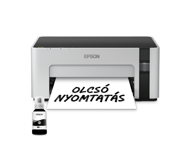 Epson M1100 mono nyomtató USB, 5000 oldal tintával
