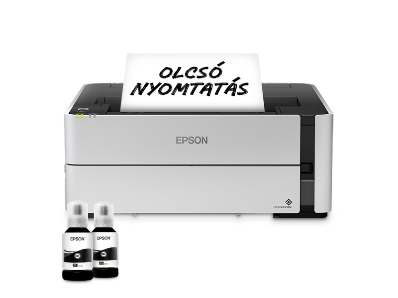 Epson M1170 mono nyomtató LAN/USB 5000 oldal tintával