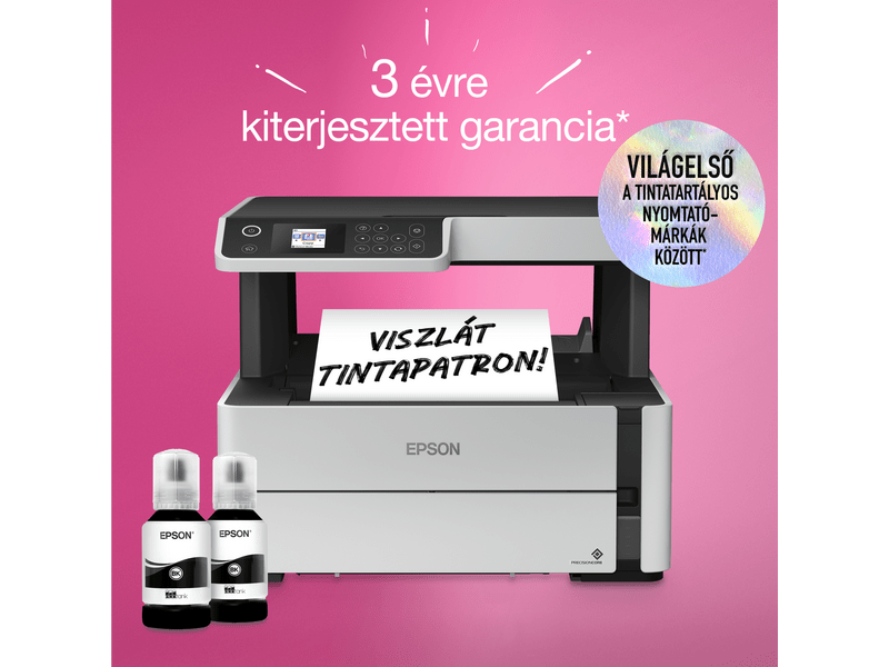 Epson M2170 Mono MFP WiFi/LAN 11 000 oldal tintával