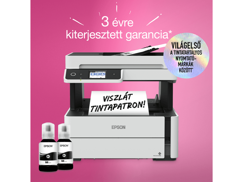 Epson M3170 mono MFP DUPLEX WiFi 11 000 oldal tintával