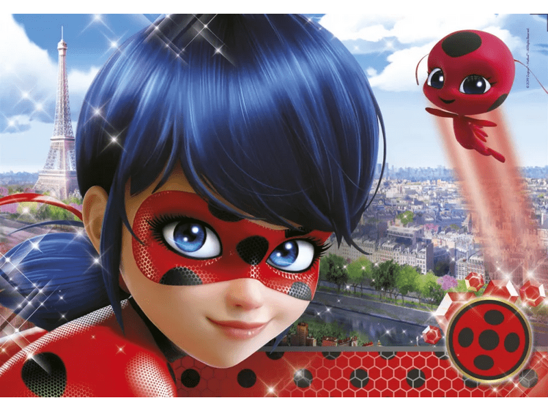 Clementoni Miraculous Ladybug puzzle, 104 db (20155)