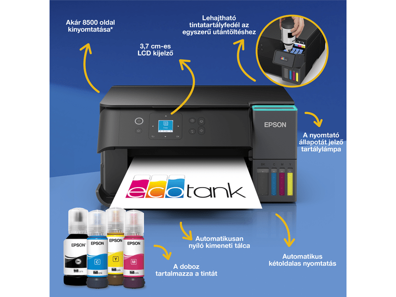 Epson EcoTank L4360 tintatartályos multifunkciós nyomtató