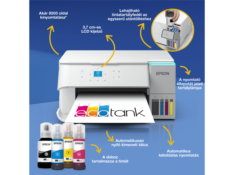 Epson EcoTank L4366 tintatartályos multifunkciós nyomtató