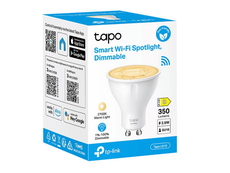 TP-Link Tapo L610 pametna Wi-Fi toplo bijela pametna žarulja
