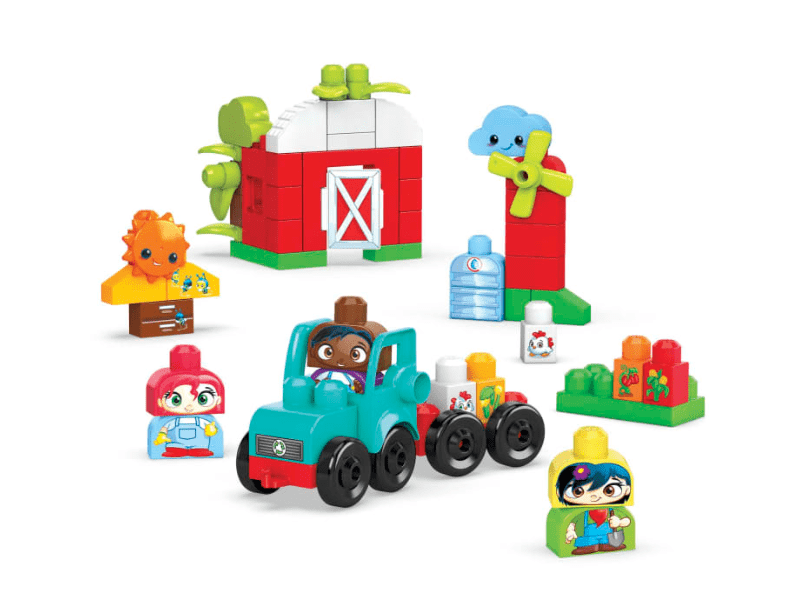 Mattel HDL07 Mega Bloks Green Town Ökofarm Építőkockák