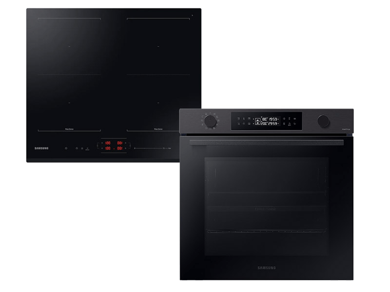 Samsung NV7B4455UAB/U3 Beépíthető sütő + Samsung NZ64B5066GK/U2 Beépíthető indukciós főzőlap