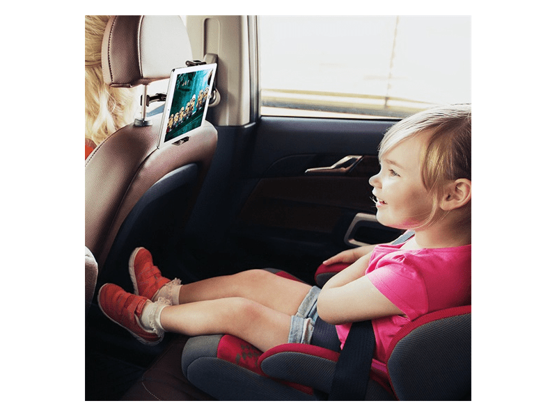 Baseus Backseat fejtámlára rögzithető autós telefon és tablettartó (SUHZ01)
