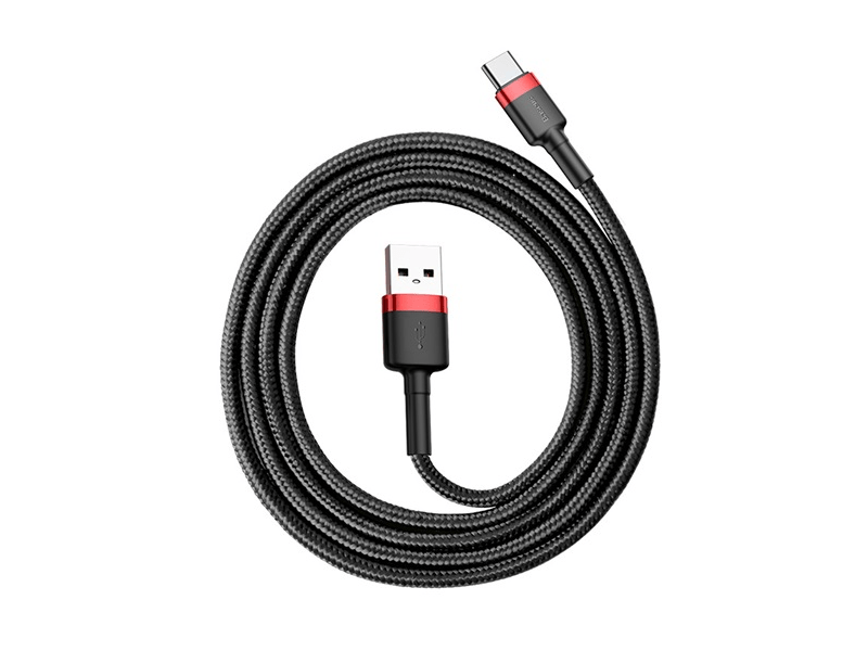 Baseus CATKLF-B91 Cafule USB Type-C, 3A gyorstöltő adatkábel, 1m