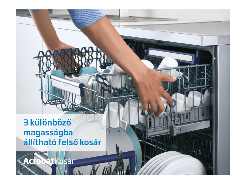 BEKO DFN28422X Szabadonálló mosogatógép