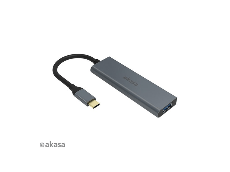 Akasa AK-CBCA25-18BK USB Type-C - 4 x USB 3.0 adapter