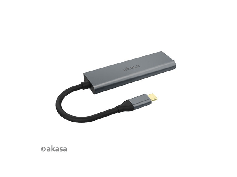 Akasa AK-CBCA25-18BK USB Type-C - 4 x USB 3.0 adapter