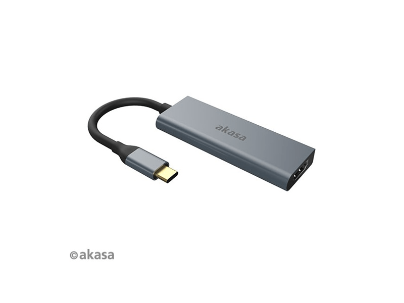 Akasa AK-CBCA19-18BK USB Type-C 4in1 HUB - HDMI