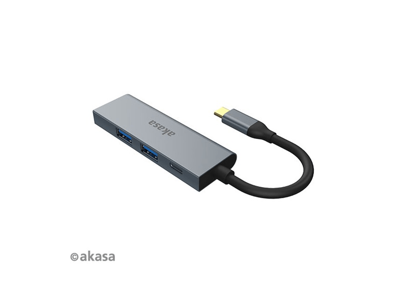 Akasa AK-CBCA19-18BK USB Type-C 4in1 HUB - HDMI