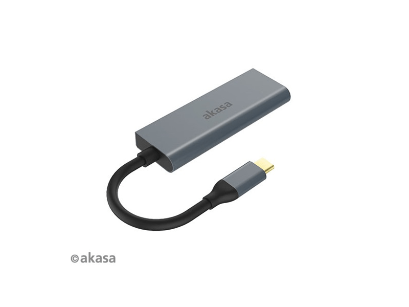 Akasa AK-CBCA19-18BK USB Type-C 4in1 HUB - HDMI