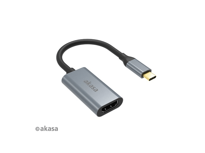 Akasa AK-CBCA24-18BK USB Type-C - HDMI adapter