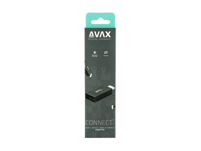Avax AD602 CONNECT+ Type-C USB-A OTG adapter
