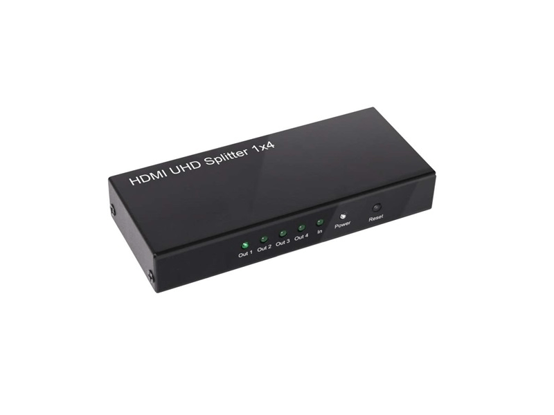 ADA Club3D HDMI 2.0 4K60Hz UHD Splitter 4 Ports