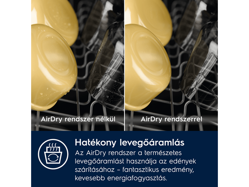 Electrolux ESF5555LOX Mosogatógép, 13 teríték, AirDry, 6 program