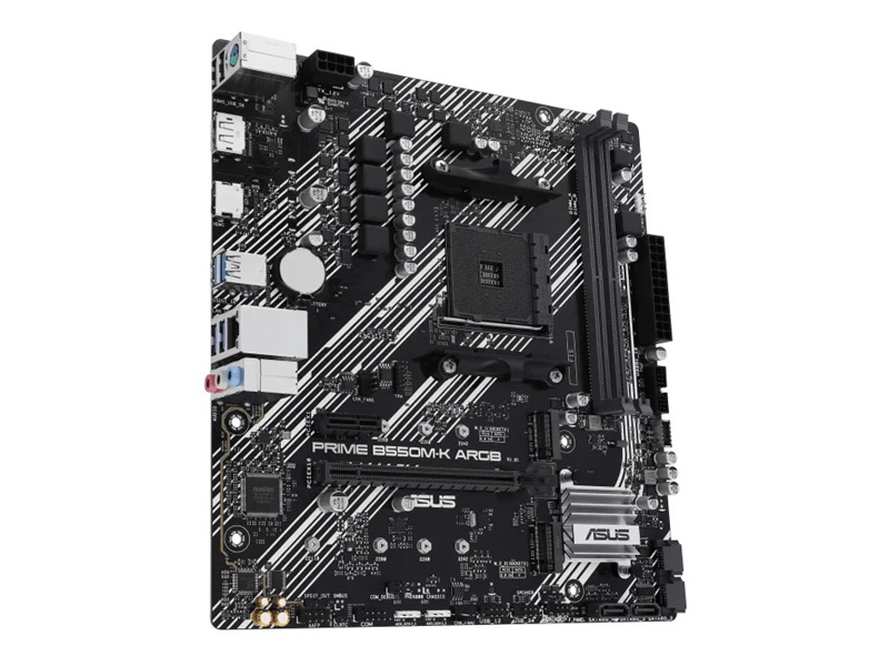 Asus PRIME B550M-K AM4  mATX Alaplap (PRIMEB550MKARGB)
