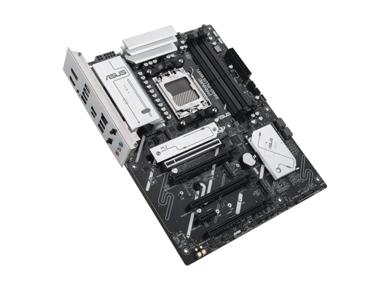 Asus Alaplap - AMD PRIME B840-PLUS WIFI AM5 (B840, ATX, 4xDDR5 7600+MHz, 4xSATA3, 3x M.2, HDMI+DP)