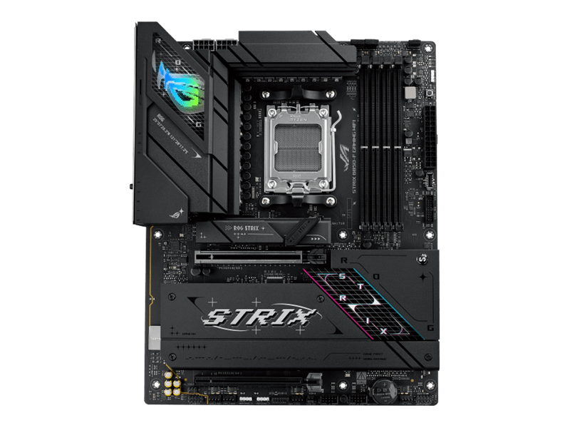 Asus Alaplap - AMD ROG STRIX B850-F GAMING WIFI AM5 (B850, ATX, 4xDDR5 8000+MHz, 2xSATA3, 4x M.2, HDMI+DP)