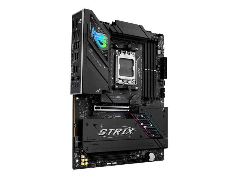 Asus Alaplap - AMD ROG STRIX B850-F GAMING WIFI AM5 (B850, ATX, 4xDDR5 8000+MHz, 2xSATA3, 4x M.2, HDMI+DP)