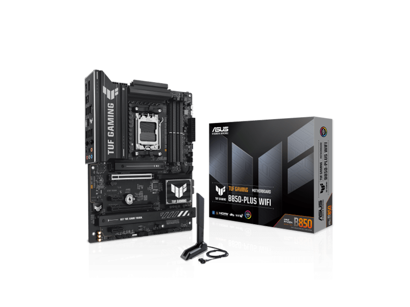 Asus TUF GAMING B850-PLUS WIFI AM5 Alaplap (TUFGAMINGB850PLUSWIFI)