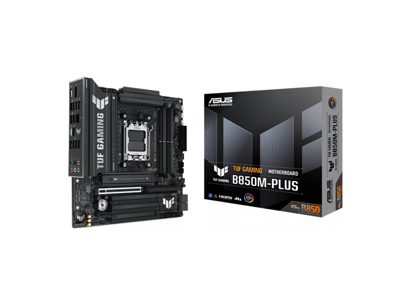 Asus TUF Gaming B850M-PLUS AM5 Alaplap (TUFGAMINGB850MPLUS)