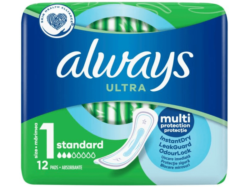 Always Ultra Egészségügyi betét, Normál (114 db)