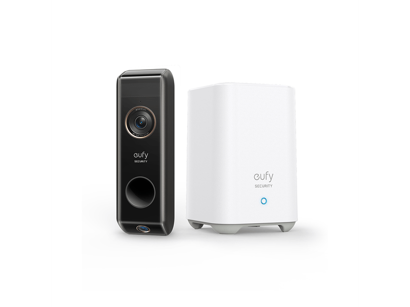 ANKER EUFY S330 Kapucsengő + Vezérlő Központ, Video Doorbell + HomeBase2, HD(2K), WiFi-s, kültéri  - E8213G11