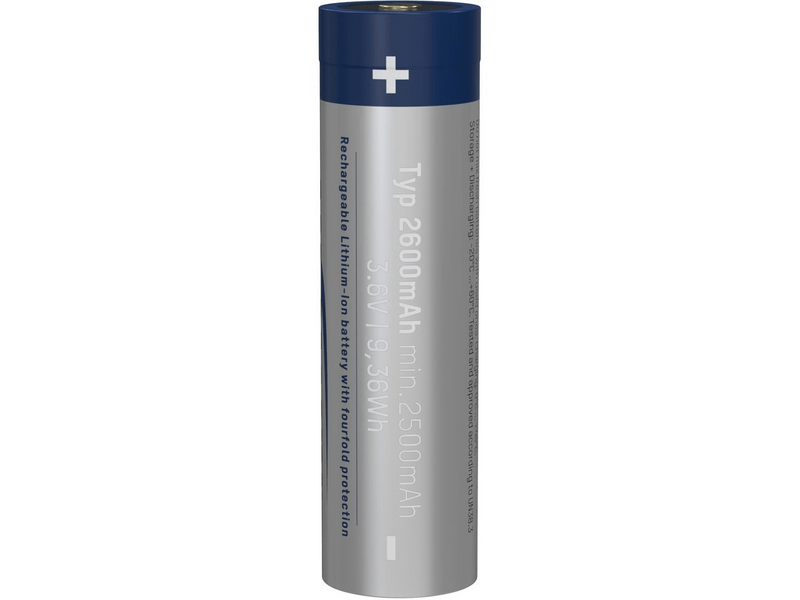 Ansmann 18650 Li-ion 2600mAh védett akkumulátor USB töltéssel (1307-0002)