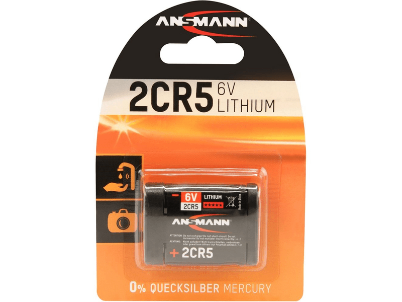 Ansmann 2CR5 Lítium elem 6V, 1 db (5020032)