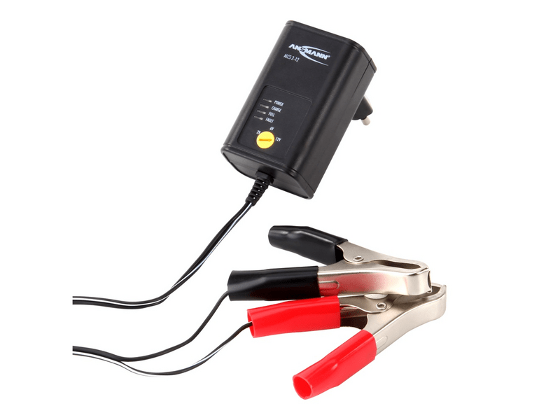 Ansmann ALCS2-12A Ólomakku töltő 2V/6V/12V akkukhoz (0,4A)