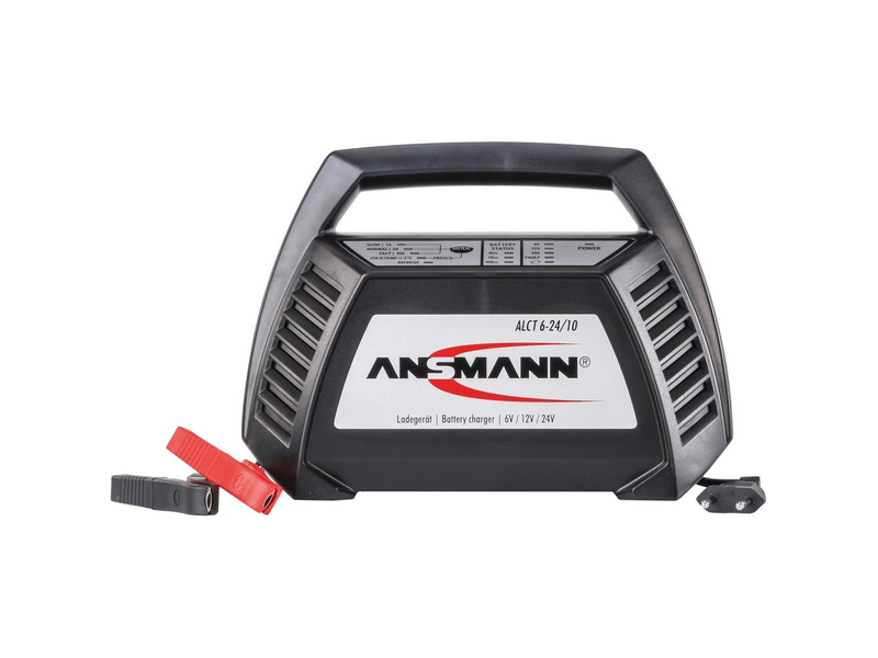 Ansmann ALCT 6-24/10 6V/12V/24V 10A ólomakkumulátor töltő