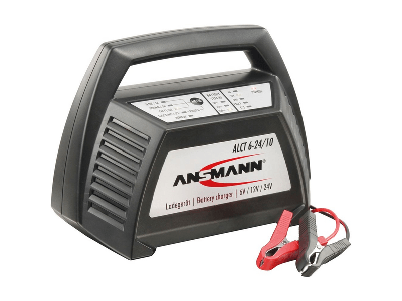 Ansmann ALCT 6-24/10 6V/12V/24V 10A ólomakkumulátor töltő