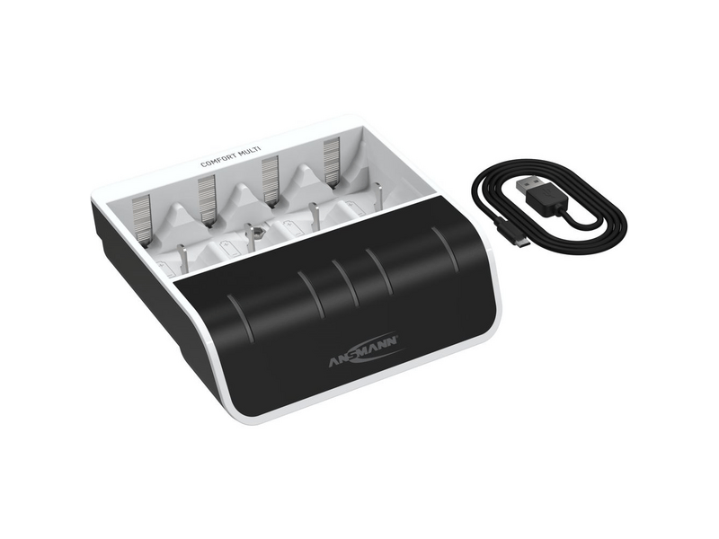Ansmann Comfort Multi töltő AA/AAA/C/D/9V akkuhoz (1001-0093)