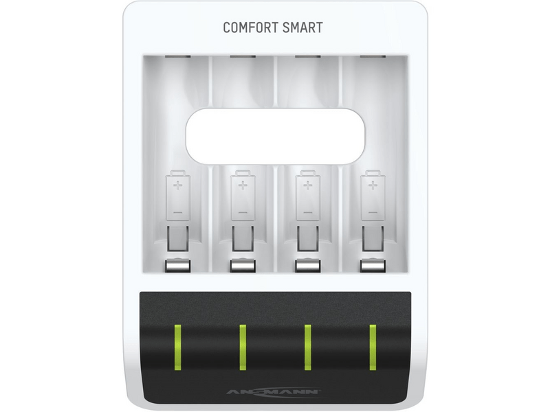 Ansmann Comfort Smart töltő 1-4 db AA/AAA akkuhoz (1001-0092)