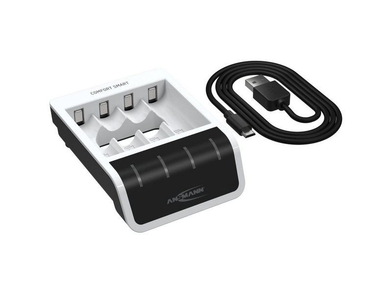 Ansmann Comfort Smart töltő 1-4 db AA/AAA akkuhoz (1001-0092)