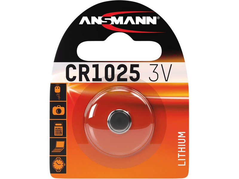 Ansmann CR1025 3V lítium gombelem (1516-0005)