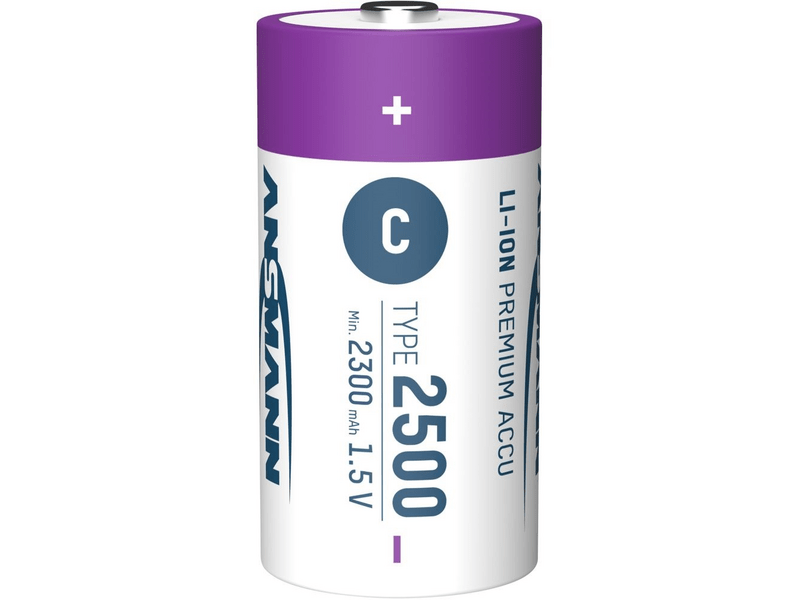 Ansmann Li-ion baby akkumulátor 2500mAh, 2db