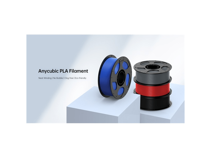 Anycubic PLA White 3D Filament, 1kg, fehér (AHPLBW-107)