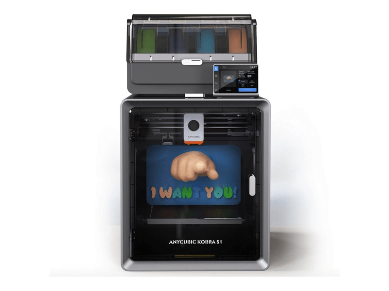 Anycubic Kobra S1 Combo 3D nyomtató (KS1CBK0A-O)
