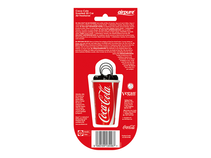 Airpure Illatosító, 3D pohár - Coke eredeti