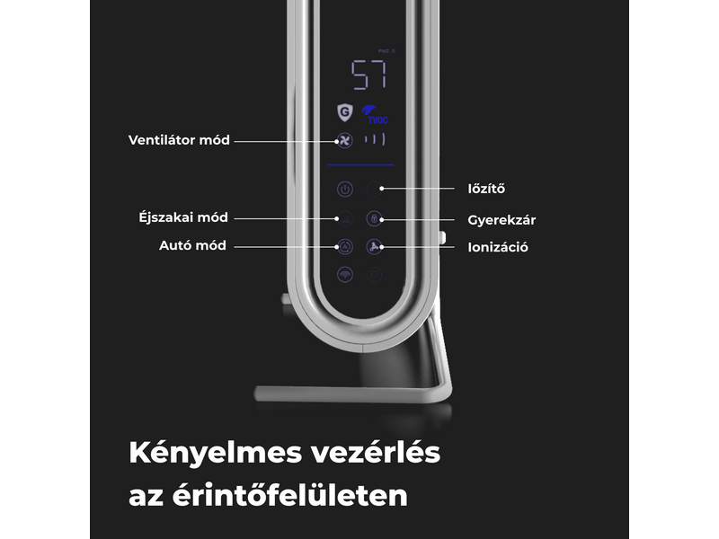 Aeno AP2S Légtisztító (AAP0002S)
