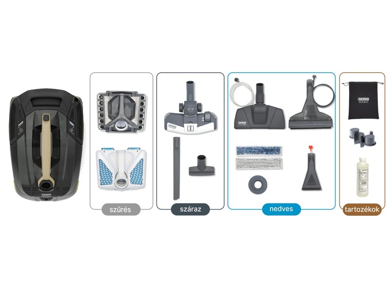 Thomas Amfibia Pro Evo Takarítógép