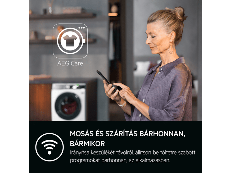 AEG TR958M6CE Hőszivattyús szárítógép