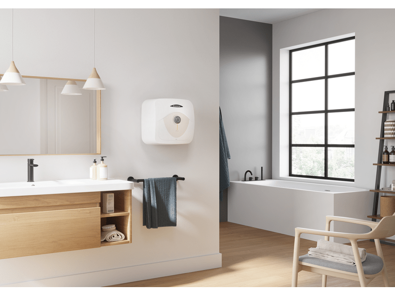 Ariston Dune RS10U Alsó elhelyezésű villanybojler, 10 l (3100853)