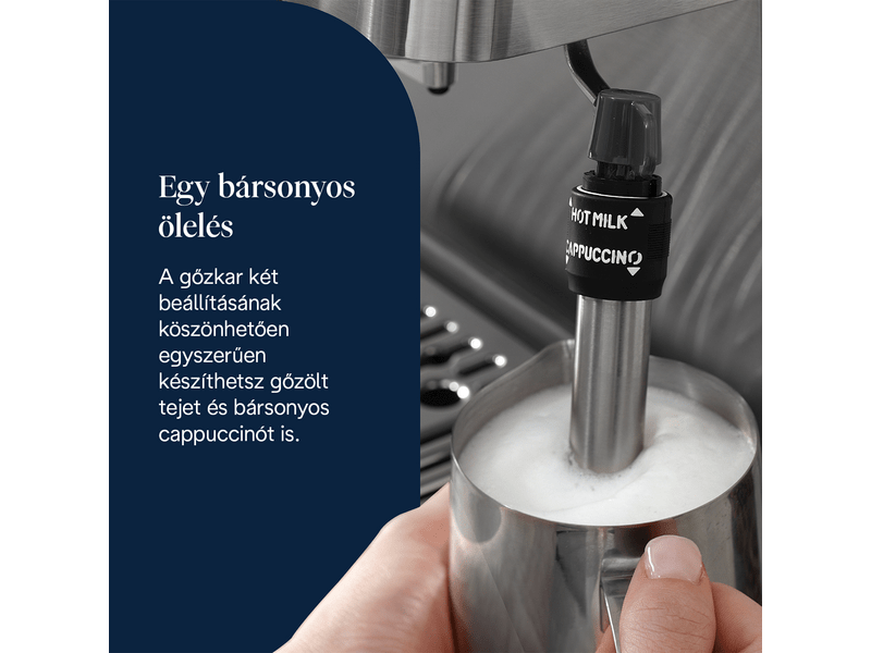 De'Longhi EM450.M Classic eszpresszó kávéfőző, ezüst