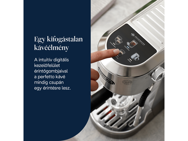 DeLonghi EC890.M Dedica Duo Manuális espresso kávéfőző