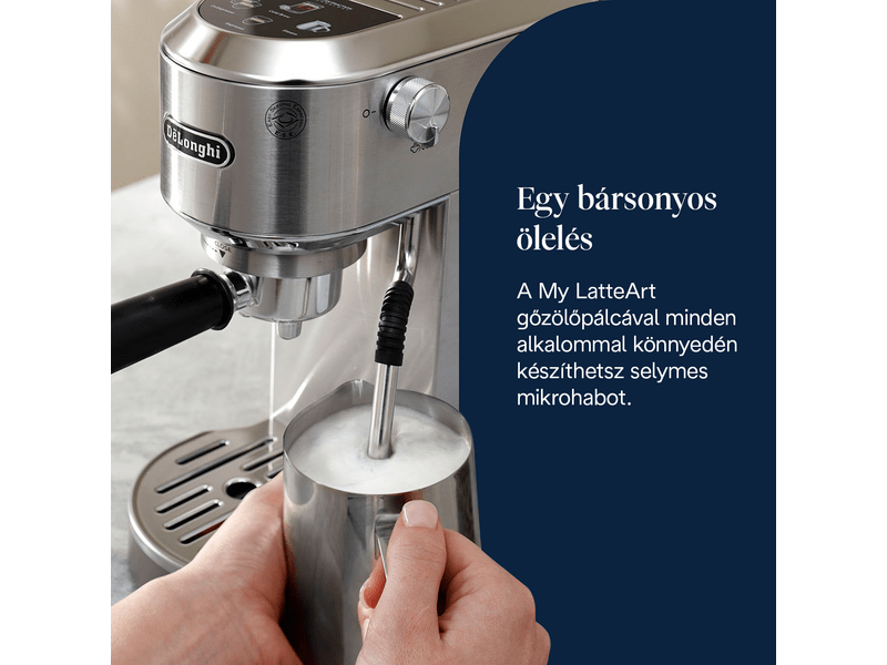 DeLonghi EC890.M Dedica Duo Manuális espresso kávéfőző